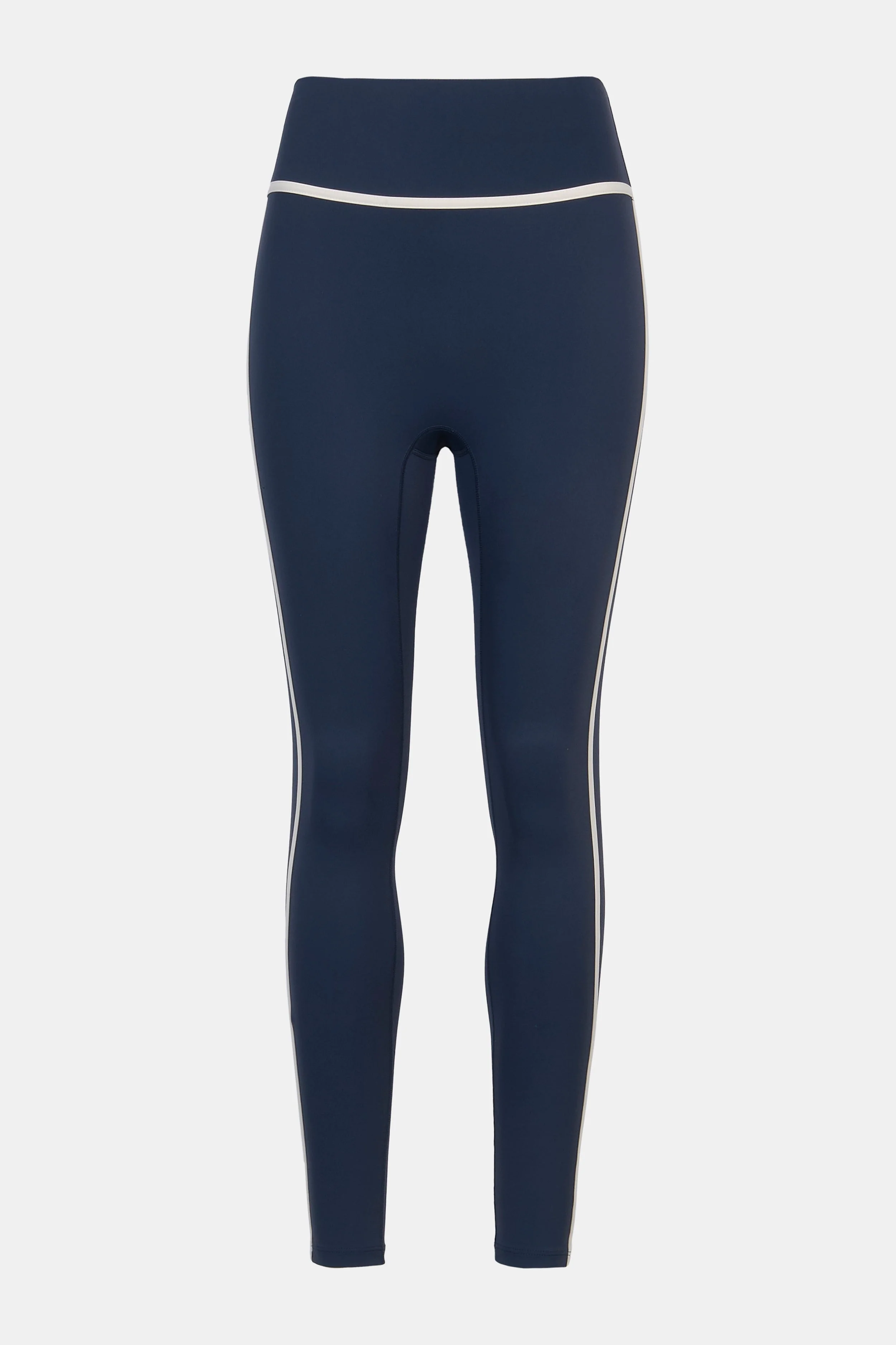Base Contrast Trim Leggings - Midnight Blue/Tofu - Image 9