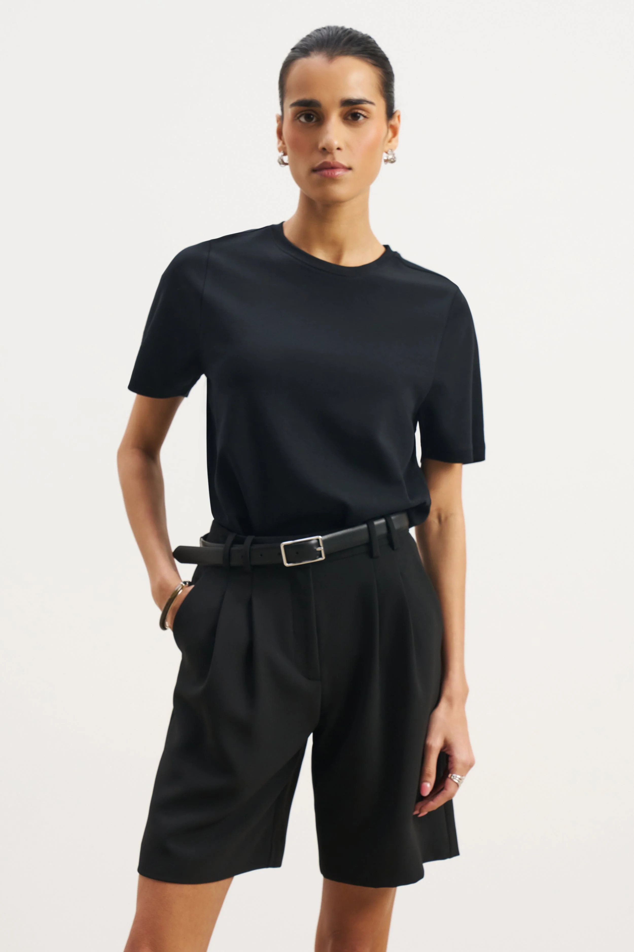 Classic Regular T Shirt - Black - Image 2