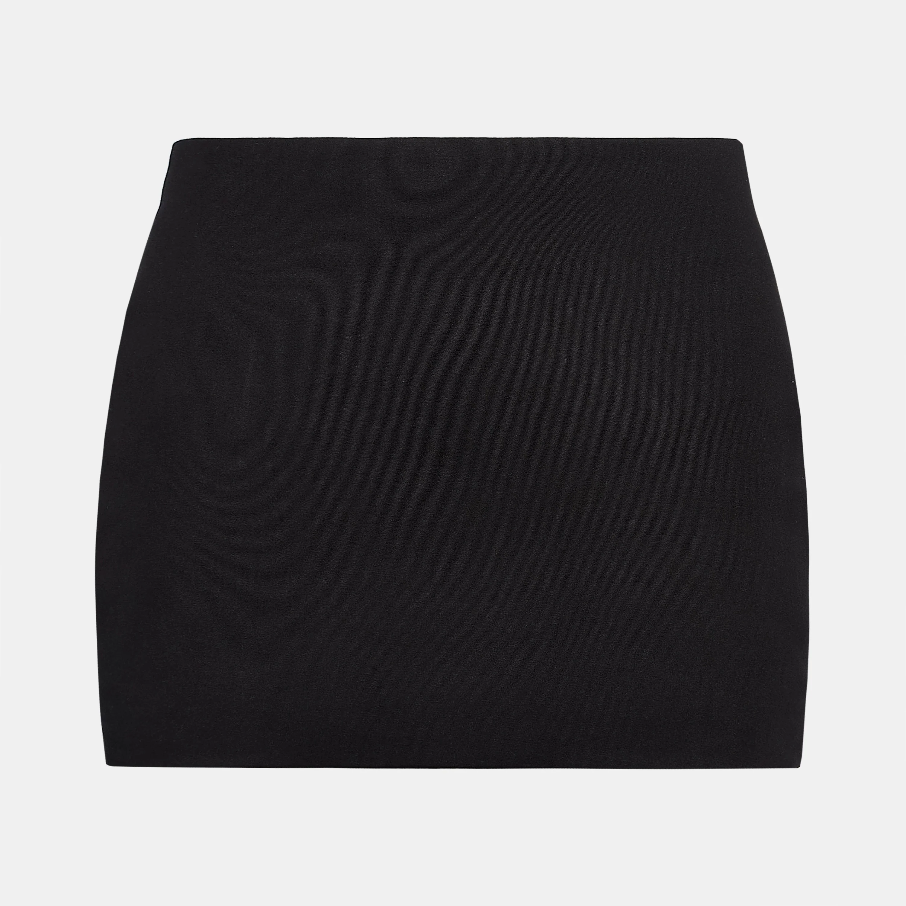 Tailored Micro Mini Skirt - Black - Image 9